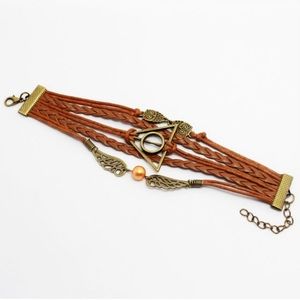 Vintage Harry Potter Bracelet – Brown